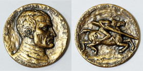 PERSONAGGI. GIOVANNI DALLE BANDE NERE. Medaglia 1984 (Firenze). Opus: Marcello Tommasi. Ae; 50mm

FDC