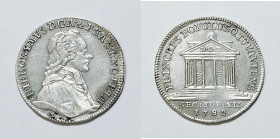 AUSTRIA. Salisburgo. Colloredo. Ducatot 1782 Salzbourg KM 18a; Ag; 1,96gr

SPL