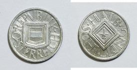 AUSTRIA. Repubblica (1925-1938). 1/2 scelino (1925). KM 2839; Ag; 3gr

FDC