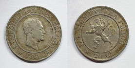 BELGIO. Leopoldo I. 20 Cent 1861

BB

 Legenda "Belges"