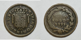 MILANO. REGNO LOMBARDO VENETO. Maria Teresa (1740-1780). 1/2 soldo 1777. MIR 441/1; Cu; 3,90gr

MB/BB