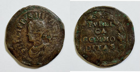 NAPOLI. REGNO DI NAPOLI. Filippo IV di Spagna (1621-1665). Publica da 3 tornesi 1622 "MC". P.R.52; Magliocca 43; Cu; 13,88gr

MB/BB

 Modulo ampio