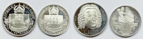 SAN MARINO. 1000, 500 lire 1985 "J.S. Bach". Dittico. Gig. 213. Ag

PROOF