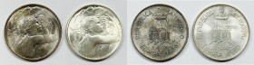 SAN MARINO. 1000 lire 1979 "Europa Unita". Lotto di 2 esemplari. Gig. 183. Ag

FDC