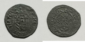 URBINO. Francesco Maria II Della Rovere (1574-1654). Sesino CNI 207; Mi; 0,95gr.

MB