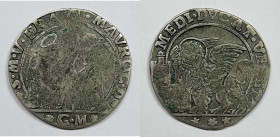 VENEZIA.Francesco Morosini Doge CVIII, 1688-1694. Mezzo Ducato. Zub-Luciani 102.5; Ag. 9,78gr.

MB