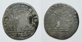 VENEZIA. Alvise III Mocenigo (1722-1732). 15 soldi 1722. Paolucci 20; Ag; 3,12gr

MB