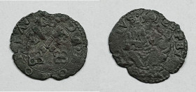 BOLOGNA. Anonime Pontificie. Sec XVI. Quatrino Mun 34; Mi; 0,55gr

BB