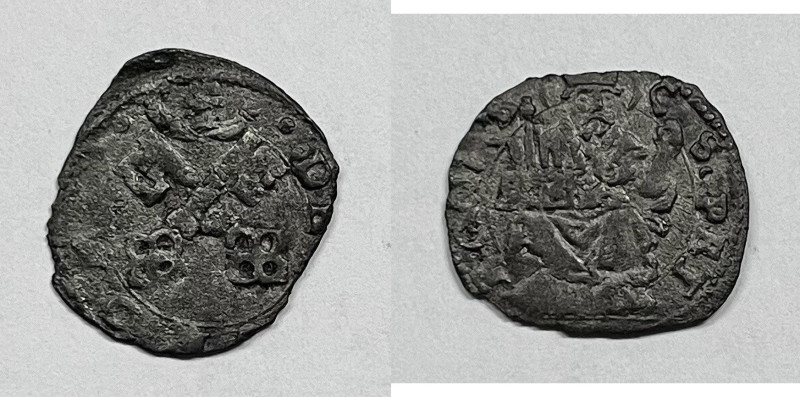 BOLOGNA. Monetazione Anonima Pontificia Sec.XVI. Quattrino Mi; 0,53gr.

BB

...
