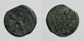BOLOGNA. STATO PONTIFICIO. Clemente XII (1730-1740). Quattrino 1731. Munt. 195; Cu; 1,85gr

qBB