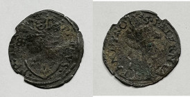 FANO. Stato Pontificio. Paolo III (1534-1549). Quattrino senza data. MUNT. 131; Mi; 0,58gr.

qBB/BB