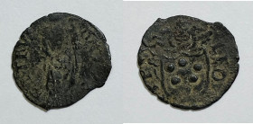ROMA. STATO PONTIFICIO. Leone X (1513-1521). Quattrino "Stemma!. Munt. 53; Mi; 0,55gr

qBB