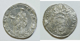 ROMA. STATO PONTIFICIO. Paolo V (1605-1621). Testone "San Paolo" anno VI (1610). Munt. 26; Ag; 9,55gr

SPL/FDC

 Conservazione notevole, metallo b...