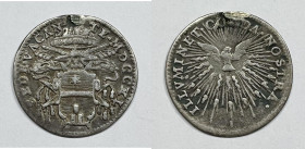 ROMA. STATO PONTIFICIO. Sede Vacante. Grosso 1740. Ex mount Munt 12 Var I; Ag; 1,26gr.

BB

 RR - Ex Mount