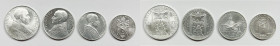 VATICANO. Pio XII (1939-1958). Serie di 4 valori 1950, anno giubilare, da 10, 5, 2, 1 lira. It

FDC