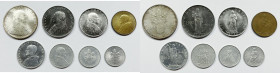 VATICANO. Paolo VI (1963-1978). Serie di 8 valori 1964, anno II, da 500 lire (Ag); 100, 50 lire (Ac); 20 lire (Ba); 10, 5, 2, 1 lira (It). Gig. 277
...