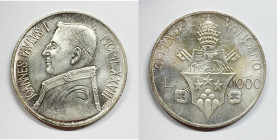 VATICANO. Giovanni Paolo I. 1000 lire 1978. Gig.304. Ag

FDC