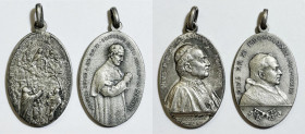VATICANO. Pio XI (1922-1939). Lotto di 2 medaglie 1929. Ae argentato.

SPL