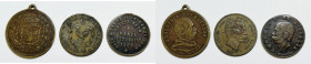 REGNO D'ITALIA. Umberto I (1878-1900). Lotto di 3 medaglie varie. Ae

BB