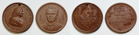 GERMANIA. Lotto di 2 medaglie in porcellana di Meissen. Porcellana; 43mm

SPL
