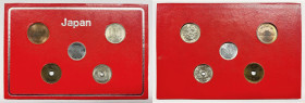 GIAPPONE. Serie divisionale. Cu e Al

FDC

 In Blister Card Intercoins