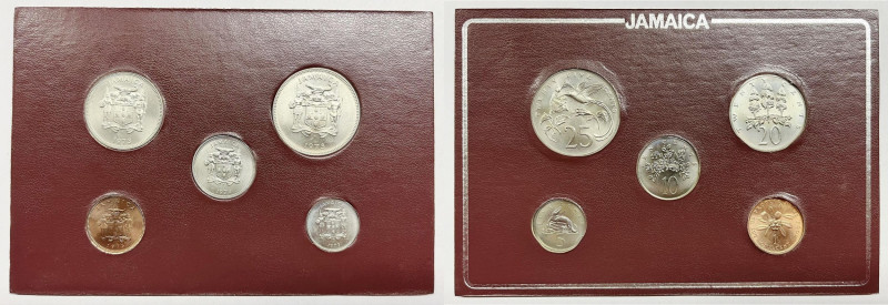 JAMAICA. Serie Divisionale Decimale da cent ai 25 cent

FDC

 In Blister Car...