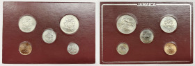 JAMAICA. Serie Divisionale Decimale da cent ai 25 cent

FDC

 In Blister Card Intercoins