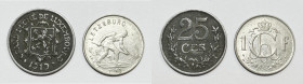 LUSSEMBURGO. Loto di 2 monete. 2 centesimi e 1/2 1901 e 10 centimes 1870 Conservazioni e metalli vari

Varie