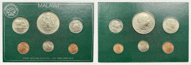 MALAWI. Serie divisionale di 5 nominali dal Tambala al Kwatcha

FDC

 In Blister Card Intercoins