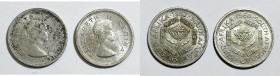 SUDAFRICA. Elisabetta II (1952-2022). Lotto di 2 monete. 3 pence 1957, 1960. Ag

SPL/FDC