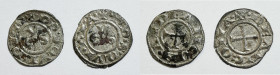 ANCONA. Repubblica (sec. XIII_XIV). Lotto di 2 denari. Mi

BB