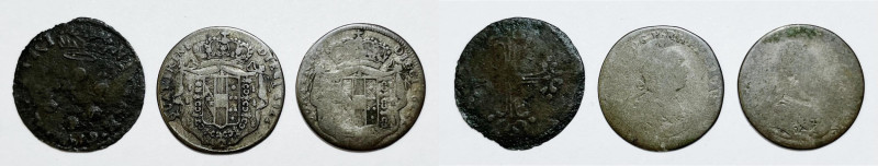 FIRENZE. GRANDUCATO DI TOSCANA. Lotto di 3 monete. Epoche, conservazioni e metal...