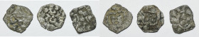 LUCCA. Enrico III, IV o V (1004-1024). Lotto di 3 monete. Denaro MIR 109; Ag

MB