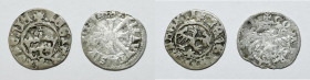 MERANO. Lotto di 2 monete. Mainardo II del Tirolo (1258-1295). Grosso tirolino.

MB