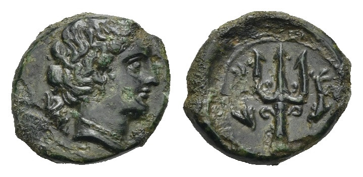 Greek. Sicily. Messana. Circa 338-275 BC. Uncertain Denomination (Bronze, 13.43 ...
