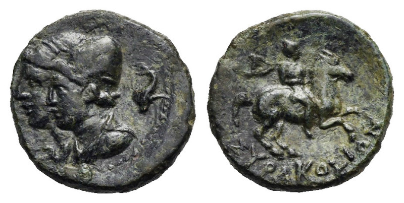 Greek. Sicily. Syracuse, Fifth Democracy. Circa 214-212 BC. Uncertain Denominati...