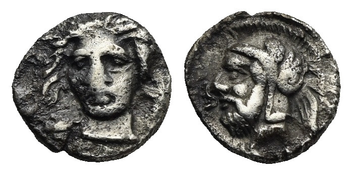Greek. Cilicia. Tarsos. Time of Pharnabazos, circa 380-373 BC. Obol (Silver, 8.4...