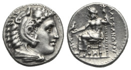 Greek. Kings of Macedon. Alexander III the Great, 336-323 BC. Miletos. Circa 325-323 BC (lifetime issue). Drachm struck under Philoxenos (Silver, 23.7...