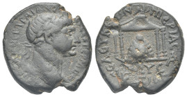 Roman Provincial. Seleucis and Pieria. Seleucia. Trajan, 98-117 AD. Undetermined Denominiation (Bronze, 23.3 mm, 11.05 g). ΑΥΤΟΚΡ ΚΑΙ ΝΕΡ ΤΡΑΙΑΝΟϹ ΑΡΙ...