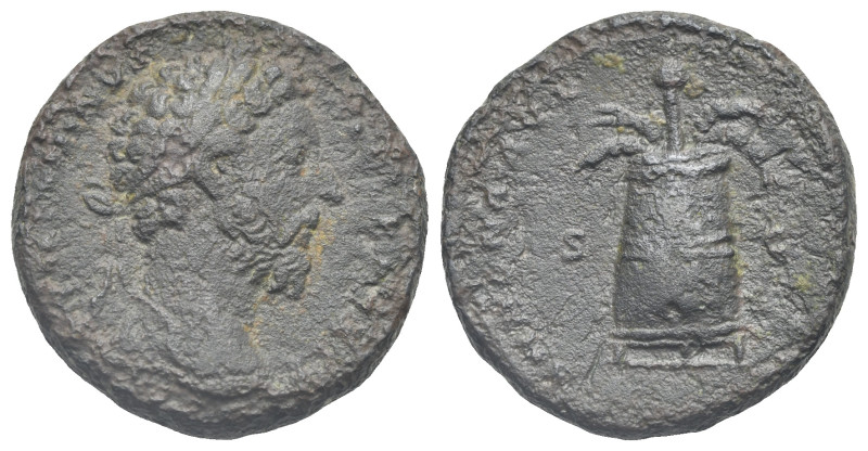 Roman Empire. Marcus Aurelius, 161-180. As (Bronze, 24.12 mm, 10.75 g). Rome, AD...
