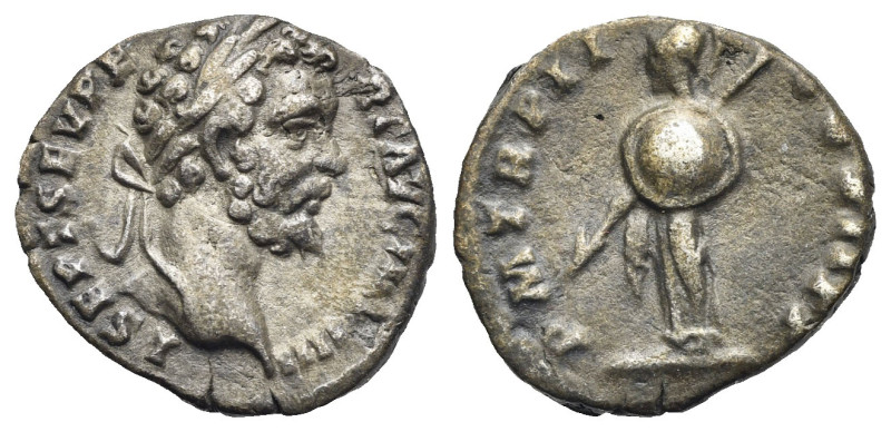 Roman Empire. Septimius Severus, 193-210. Denarius (Silver, 18.05 mm, 2.52 g). R...