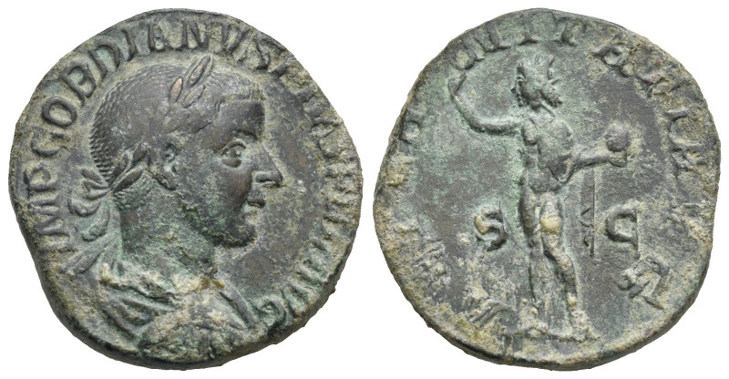 Roman Epire. Gordian III, 238-244. Sestertius (Bronze, 28.06 mm, 16.99 g). Rome....