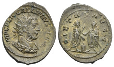 Roman Empire. Gallienus, 253-268. Antoninianus (Silver, 20.42 mm, 3.36 g). Samosata. AD 255-256. IMP C P LIC GALLIENVS [P F AVG] Radiate, draped and c...