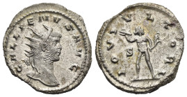 Roman Empire. Gallienus, 253-268. Antoninianus (Billon, 21.50 mm, 4.73 g). Rome. AD 260-261. GALLIENVS AVG Radiate head right. Rev. IOVI VLTORI Jupite...