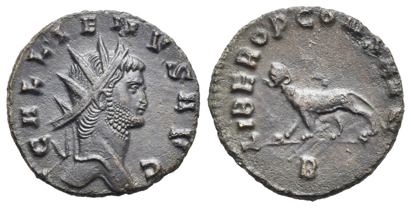 Roman Empire. Gallienus, 253-268. Antoninianus (Bronze, 19.62 mm, 3.04 g). Rome....