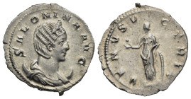 Roman Empire. Salonina, wife of Gallienus, 254-268. Antoninianus (Silver, 22.37 mm, 2.70 g). Uncertain mint, Cologne ?. AD 256-257. SALONINA AVG, Diad...