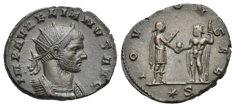 Roman Empire. Aurelian, 270-275. Antoninianus (Silvered Bronze, 21.91 mm, 3.78 g...