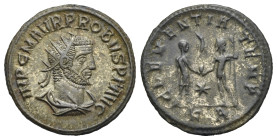 Roman Empire. Probus, 276-282. Antoninianus (Silvered Bronze, 20.97 mm, 3.47 g). Antioch. AD 280. IMP C M AVR PROBVS P F AVG Radiate, draped and cuira...
