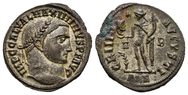 Roman Empire. Maximinus II Daia, 310-313. Follis (Bronze, 21.75 mm, 2.95 g). Ale...