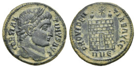Roman Empire. Constantine I, 306-337. Follis (Bronze, 19.94 mm, 3.83 g). Nicomedia, 5th officina. AD 325-326. CONSTAN TINVS AVG Laureate head right. R...